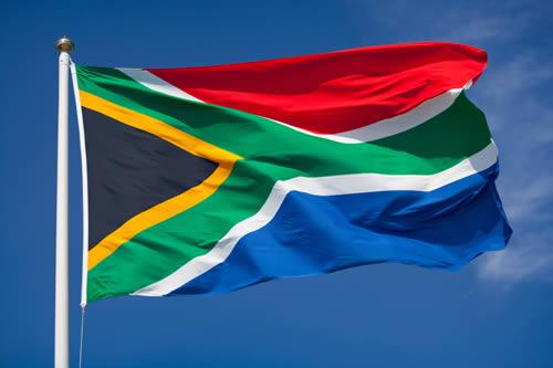 flag South Africa.