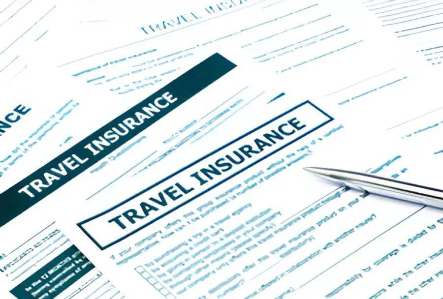 travel insurance contract